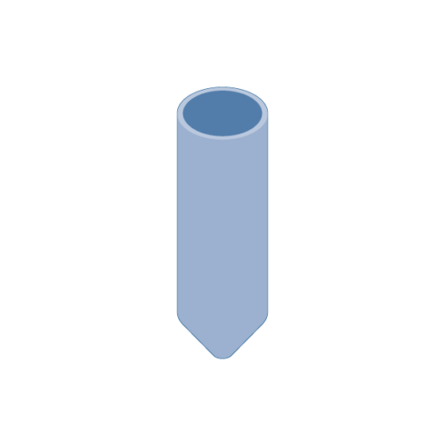 Адаптер для пробирок с юбкой на 25–30 мл, 1 пробирка на адаптер