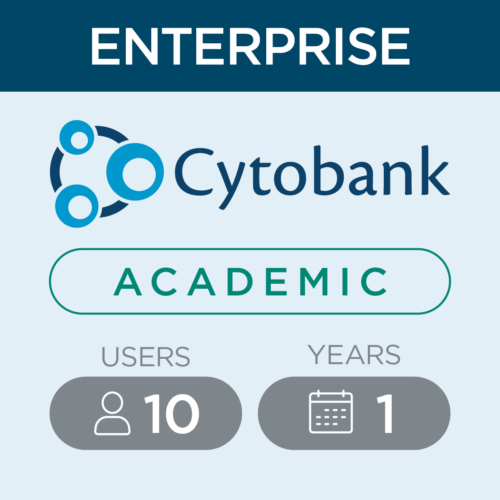 Лицензия Cytobank Academic Enterprise, 10 пользователей, 1 год