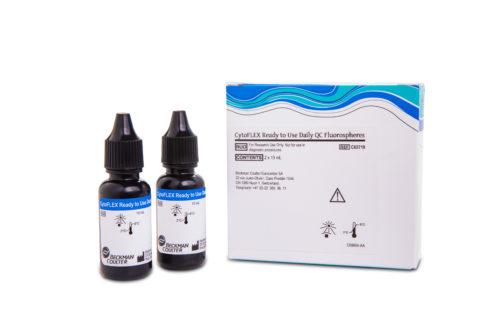 Готовые к использованию флуоросферы CytoFLEX для ежедневного контроля качества