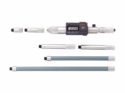 Микрометры Digimatic с трубчатыми внутренними микрометрами типа удлинительного стержня