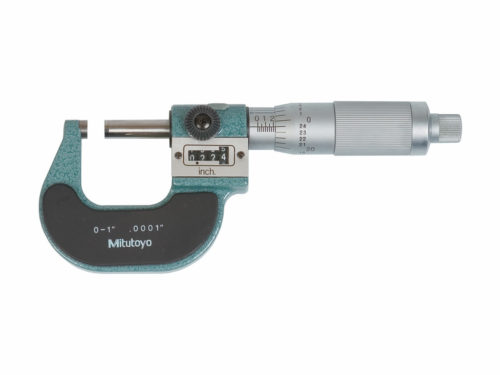 Механический наружный микрометр-фрикционный наперсток