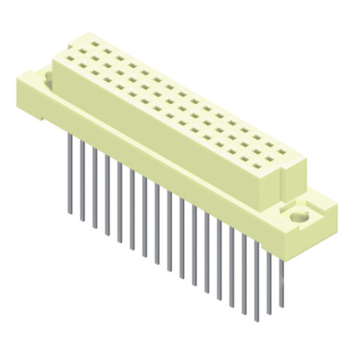 5DINSS3XXF-XXXXWAB01 DIN 41612, короткий корпус, тип C, внутренняя резьба, P = 5,08