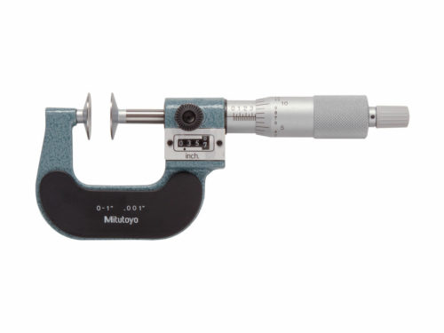 Дисковый микрометр-механический счетчик