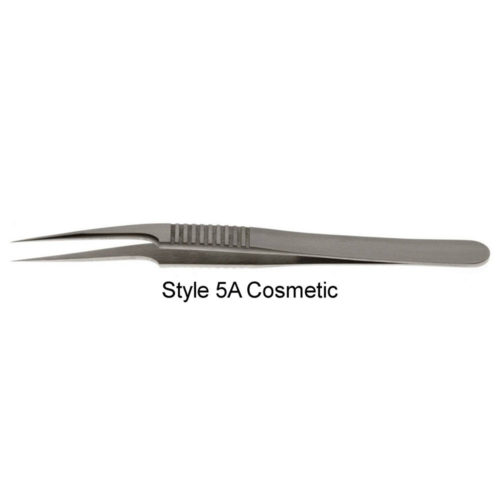 Dumont tweezers, style 5A, oblique tips