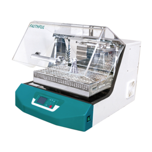 Shaking incubators with large display, bench top, +4C to +65C