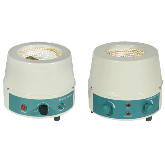 Analogue heating mantles with magnetic stirrer, +450C