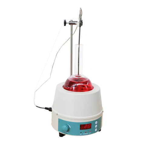 Digital heating mantles with magnetic stirrer, +450C