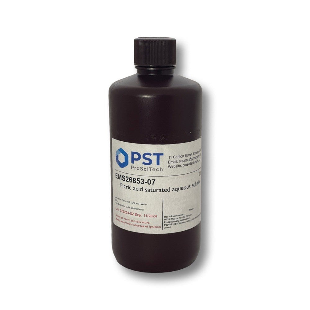 Насыщенный водный раствор пикриновой кислоты