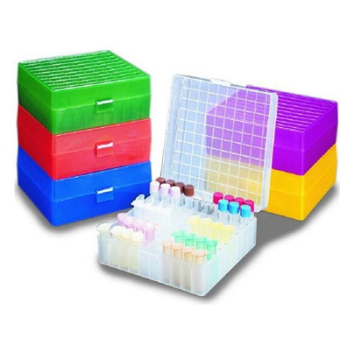 Штатив для хранения микропробирок, 100 лунок, 1,5–2,0 мл