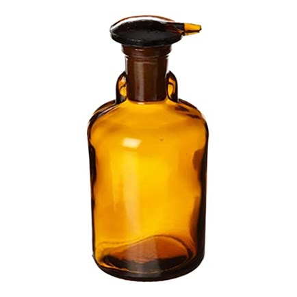 Dropping bottles, amber