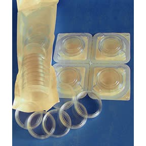 Coverglass bottom culture dishes, sterile