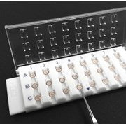 Horizontal grid storage box