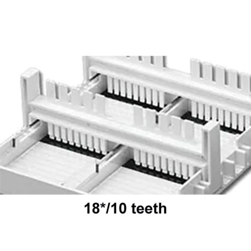 EMS MyGel - Double sided combs, 18*/10 teeth, for casting set