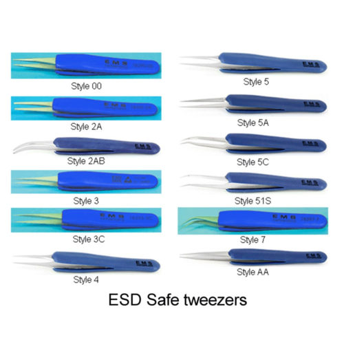 EMS ESD safe tweezers