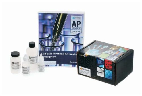 Kemtec AP Chemistry Kits: кислотно-щелочное титрование: исследовательское исследование | Фишер Сайентифик