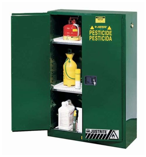 Шкафы для пестицидов Justrite Sure-Grip EX: безопасность и техническое обслуживание объекта: опасные | Фишер Сайентифик