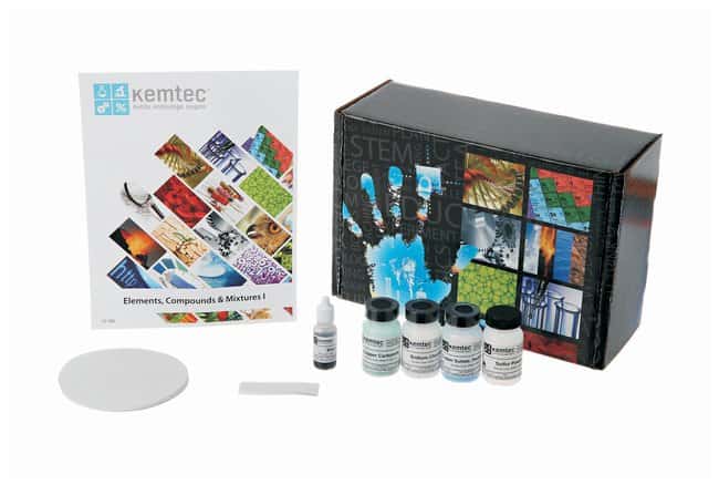 Элементы, соединения и смеси Kemtec I Набор элементов, соединений и смесей | Фишер Сайентифик