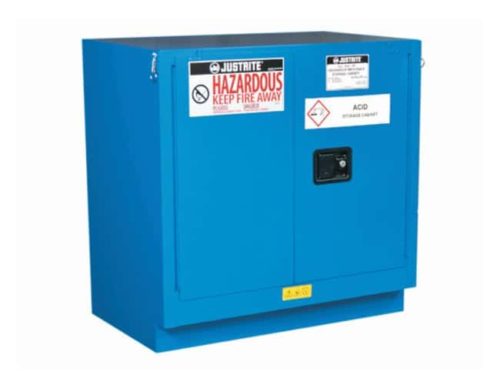 Защитные шкафы Justrite Chemcor с подкладкой для опасных материалов | Фишер Сайентифик