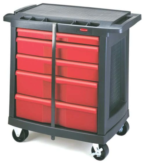 Мобильный рабочий центр с пятью ящиками Rubbermaid 5 ящиков:Мебель, Количество: | Фишер Сайентифик