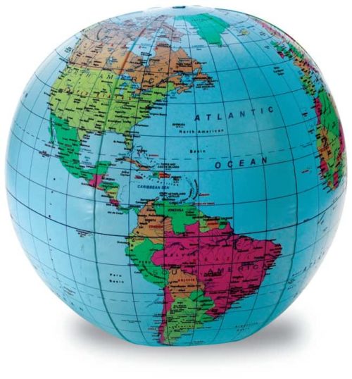 Надувной глобус