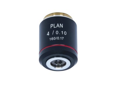 Объектив микроскопа, ValuMax, 4x, 0,1 NA, 400-700 нм Модель: MVC-4X