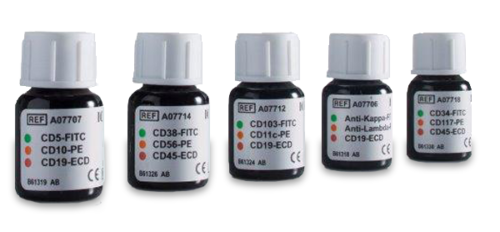 Коктейль антител CD19-FITC/CD5-PE, 50 тестов, RUO