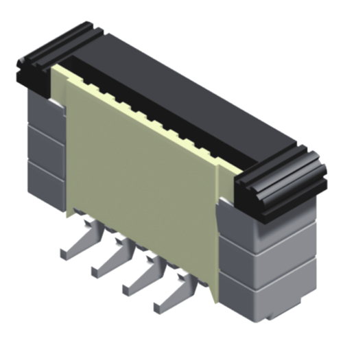 5FP4AMSXC-XXXXWUR-01 FPC/FFC 0,5 мм ZIF SMT, тип Верхний ввод, тип A/B