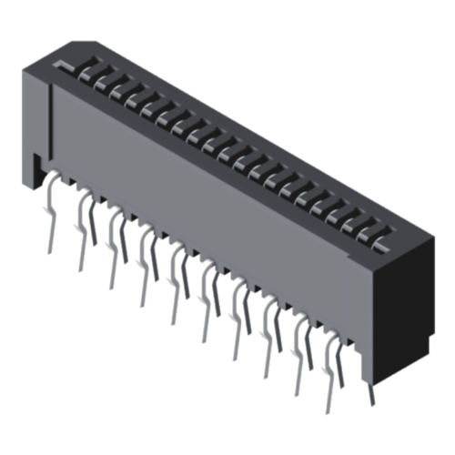 5FP2B2SBD-XXT0BLT-01 FPC/FFC 1,25 мм, не ZIF, одноконтактный погружной тип, верхний ввод B