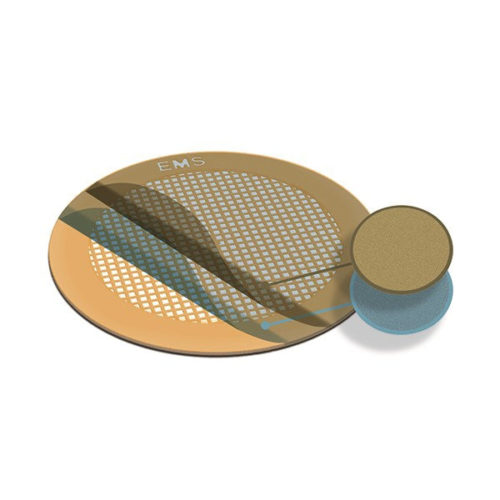 Formvar on silicone monoxide film coated girds