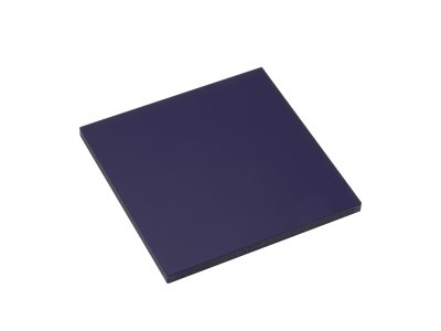 Полосовой фильтр, цветное стекло, 50,8 x 50,8 мм, УФ-синий полосовой фильтр, стекло BG3 Модель: FSQ-BG3