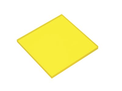 Фильтр Longpass, цветное стекло, 50,8 x 50,8 мм, отсечка 495 нм, модель GG495: FSQ-GG495