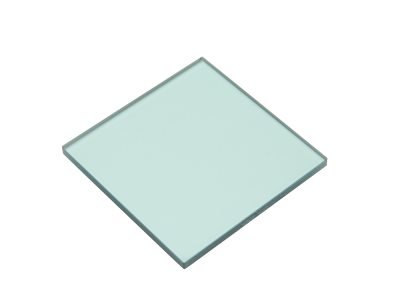 Стеклянный теплопоглощающий фильтр с покрытием, 50,8x50,8 мм, отсечка ИК-излучения, KG3 Модель: FSQ-KG3-C