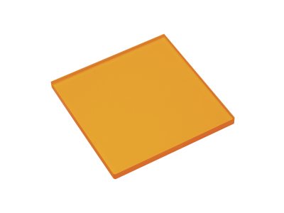 Фильтр Longpass, цветное стекло, 50,8 x 50,8 мм, отсечка 530 нм, стекло OG530 Модель: FSQ-OG530