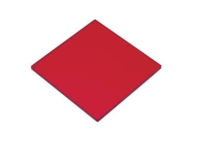 Фильтр Longpass, цветное стекло, 50,8 x 50,8 мм, отсечка 590 нм, стекло OG590 Модель: FSQ-OG590