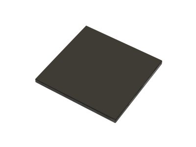 Цветной стеклянный фильтр с покрытием, 50,8x50,8 мм, УФ-полоса пропускания, модель U330: FSQ-U330-C