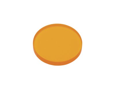 Фильтр Longpass, цветное стекло, 25,4 мм, 530 нм, отсечка, стекло OG530 Модель: FSR-OG530