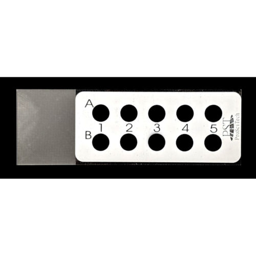 Предметные стекла для микроскопа, тефлоновая печать, белые