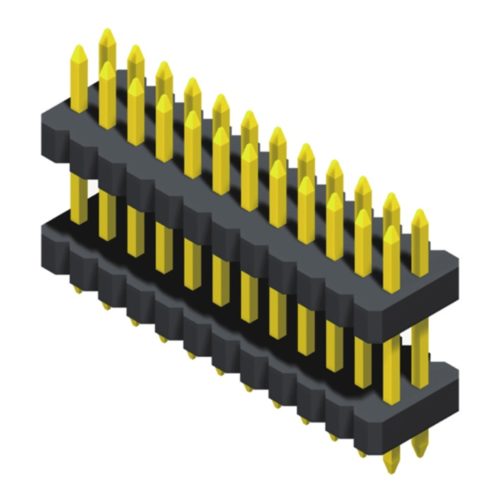 5PH5DDA15-2XXXXXNNXU-00 Штыревой разъем 1,0 мм 2 ряда H=1,5 мм прямого типа стека