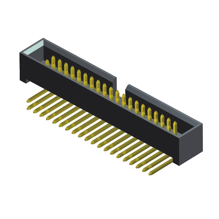 тип заголовка 1.27кс1.27мм коробки 5БХ3РДА49-ССХХ5СУ-00 прямоугольный для ИДК