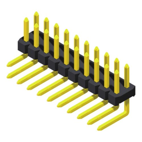 5PH2RDA15-2XXXNNXU-00 Штыревой разъем 2,00 мм, 2 ряда, высота = 1,5 мм, прямоугольный тип