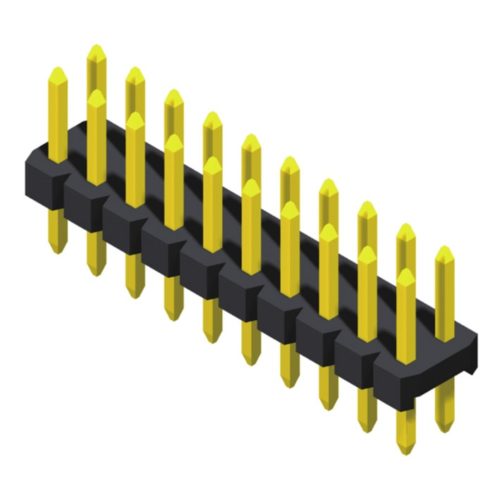 5PH2SDA20-2XXXXNNXX-00 Контактный разъем 2,0 мм, 2 ряда, высота = 2,0 мм, прямой тип