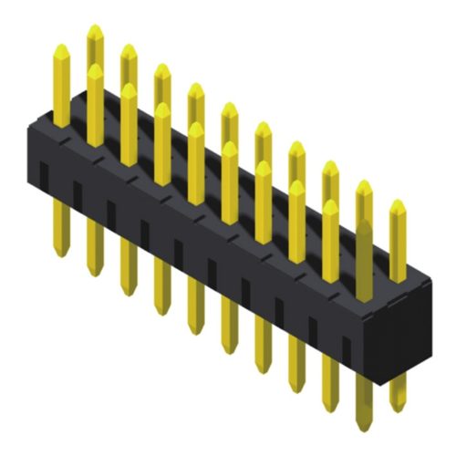 5PH2SDA40-2XXXNNXU-00 Штыревой разъем 2,0 мм, 2 ряда, высота = 4,0 мм, прямой тип
