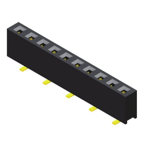 5PS2MSB46-1XXXXNNXXU-00 Розетка 2,0 мм, 1 ряд, высота = 4,6 мм, тип SMT