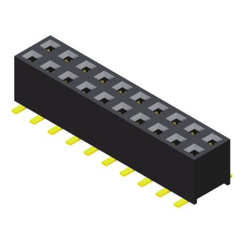 5PS2MSE43-2XXXXNPNXU-00 Гнездовой разъем 2,0 мм, 2 ряда, высота = 4,3 мм, тип SMT