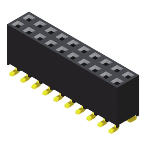 5PS2MSA63-2XXXXNXNXU-00 Розетка 2,0 мм, 2 ряда, высота = 6,35 мм, тип SMT