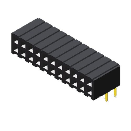 5PS2RDB49-2XXXXNNNTU-00 Розетка 2,0 мм 2 ряда H=4,85 мм прямоугольного типа