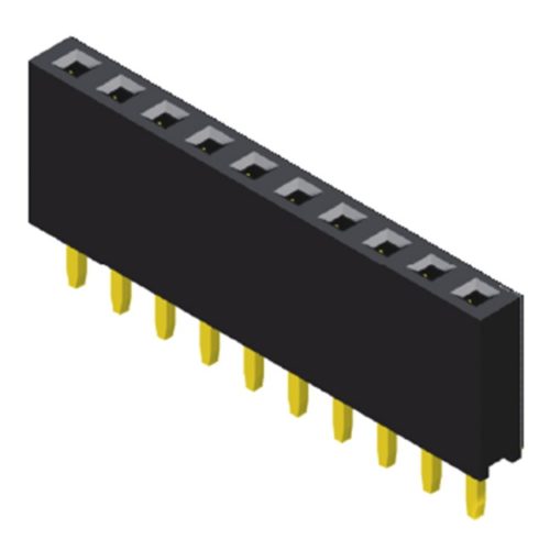 5PS2SDD63-1XXXXNNNTU-00 Розетка 2,0 мм, 1 ряд, высота = 6,35 мм, прямой тип