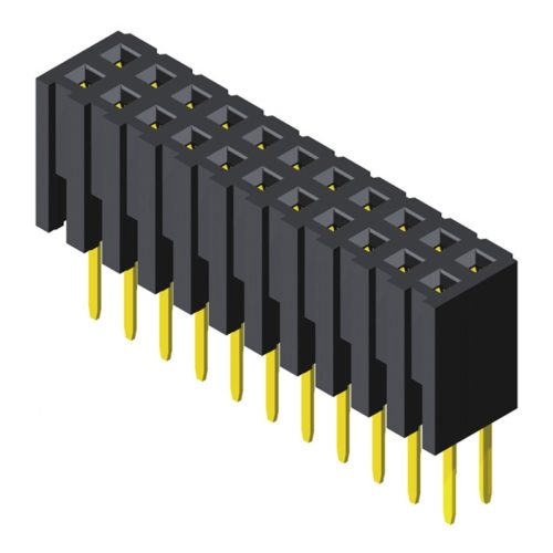 5PS2SDA72-2XXXXNNNXU-00 Розетка 2,0 мм, 2 ряда, высота = 7,2 мм, прямой тип
