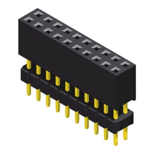 5PS2ESB63-2XXXX5XU094023-00 Женский коллектор 2.0mm 2 рядок повышенный тип стога прямой