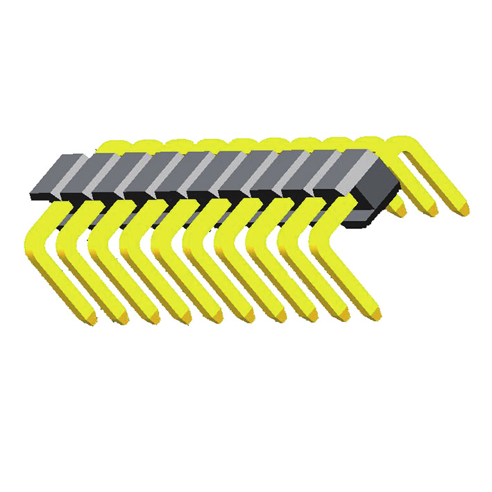 5PH1CDA25-1XXXXXNNXX-00 Контактная колодка 2,54 мм, 1 ряд, высота = 2,5 мм, тип C